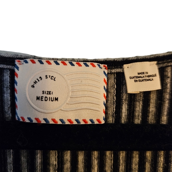 Anthropologie Swing Stripe Tee size M - Picture 7 of 7